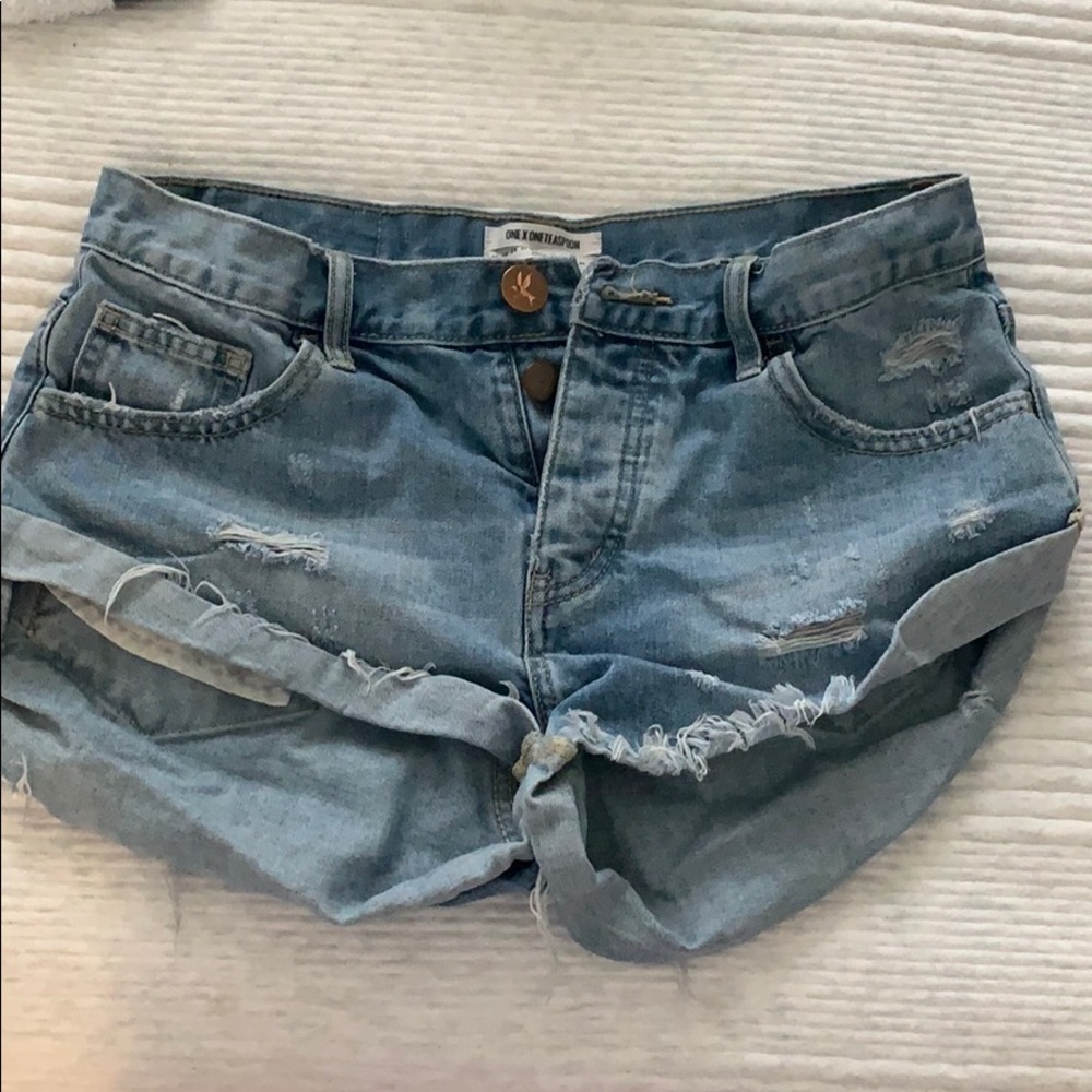 Blue Jean shorts